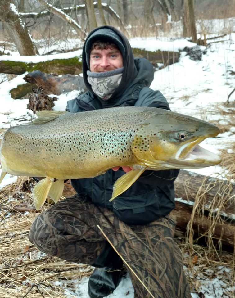 Wisconsin Brown Trout Fishing Guide Jeff Van Remortel