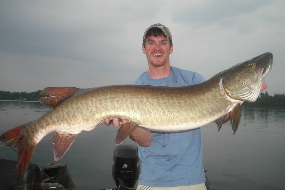 Musky Fishing Wisconsin guide Jeff Van Remortel