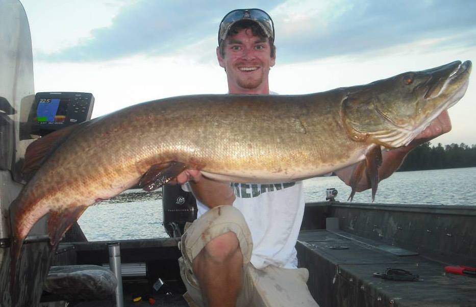 Musky fishing guide Jeff Van Remortel